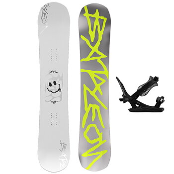Bataleon Snowboard Set - Evil Twin 156W + Ghost FASE Black L