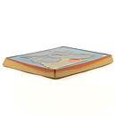 Josef Simon (1960s) Colorful Wall Plaque with Horse Motif 33 cm