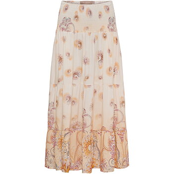 Bella skirt - beige/yellow/apricot