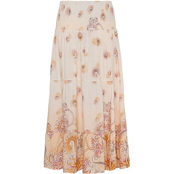 Bella skirt - beige/yellow/apricot