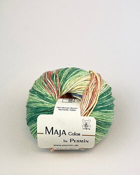 881344 Blomsteräng maja color permin bomullsgarn