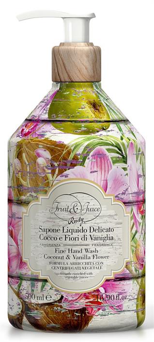 Rudy Fruit & Juice Coconut & Vanilla Flower Handwash 500ml
