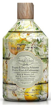 Rudy Fruit & Juice Pear & Jasmine Bath & Shower  500ml