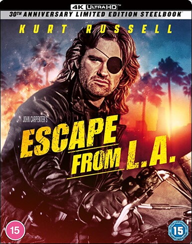Escape From L.A. - 30th Anniversary  Limited Edition Steelbook (BLU-RAY 4K ULTRA HD)