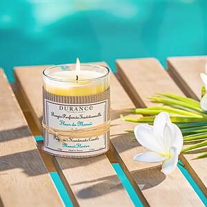 Durance Monoi Flower Candle