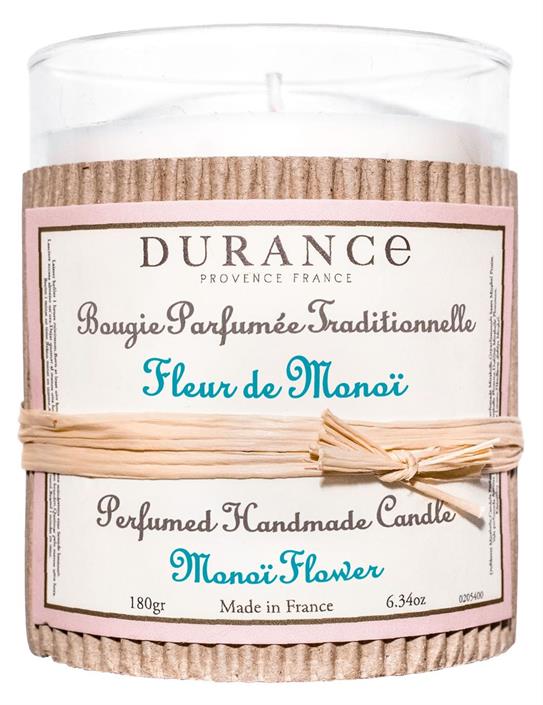 Durance Monoi Flower Candle
