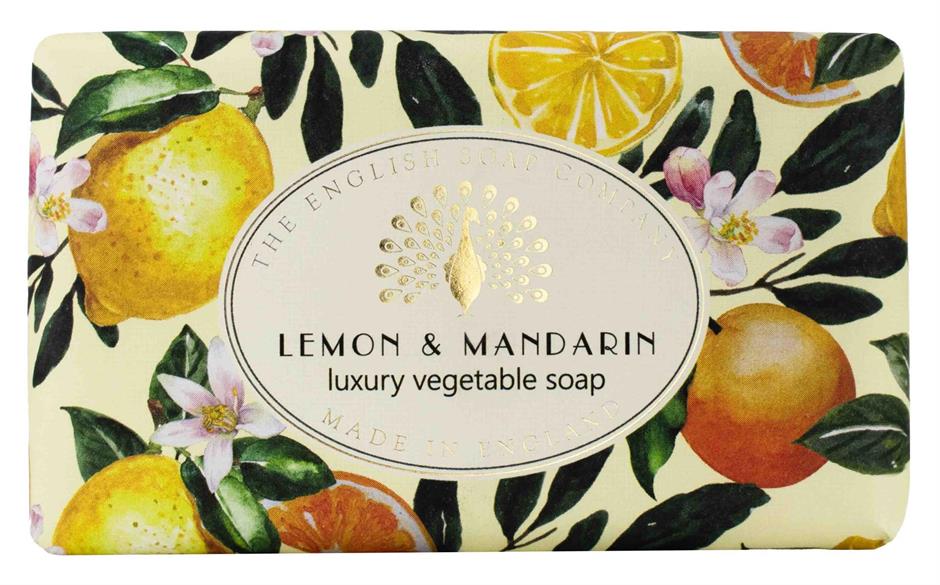 Vintage Soap Lemon & Mandarin The English Soap Co