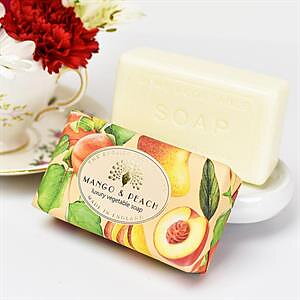 Vintage Soap Mango And Peach The English Soap Co