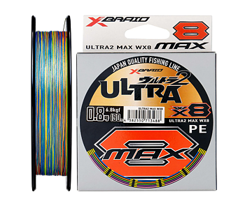 YGK X-Braid Ultra2 Max WX8 - 150 m