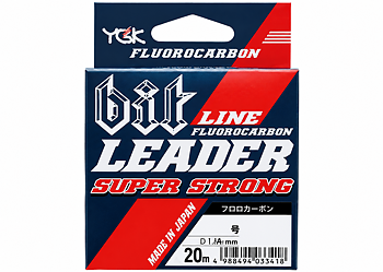 YGK X-Braid Bit Line Leader Super Strong FC - 20 m
