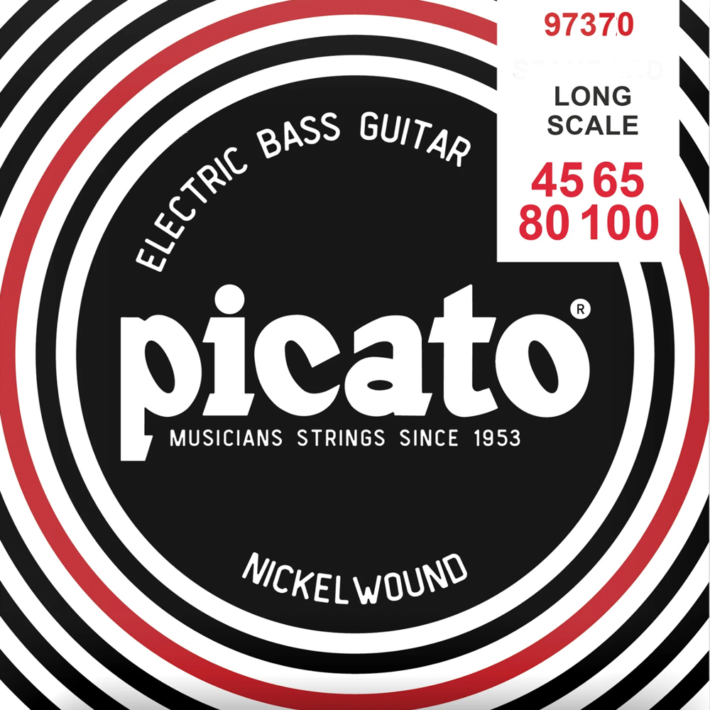 Picato Nickel Roundwound Bass Strings (045-100)