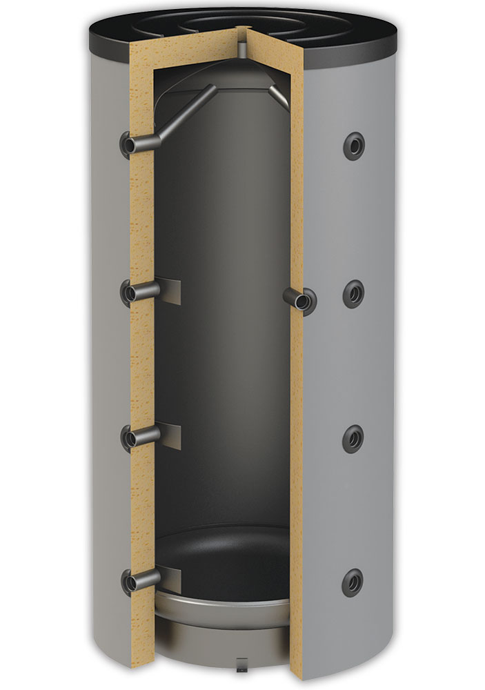 500L Ackumulatortank, Puffer Laddotank ErP