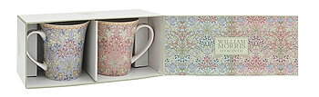 William Morris Hyacinth Mix - 2-pack muggar i presentkartong