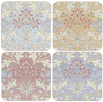 William Morris Hyacinth Mix - Glasunderlägg 4-pack