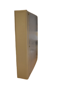 Vit gaffelpärm (standard)