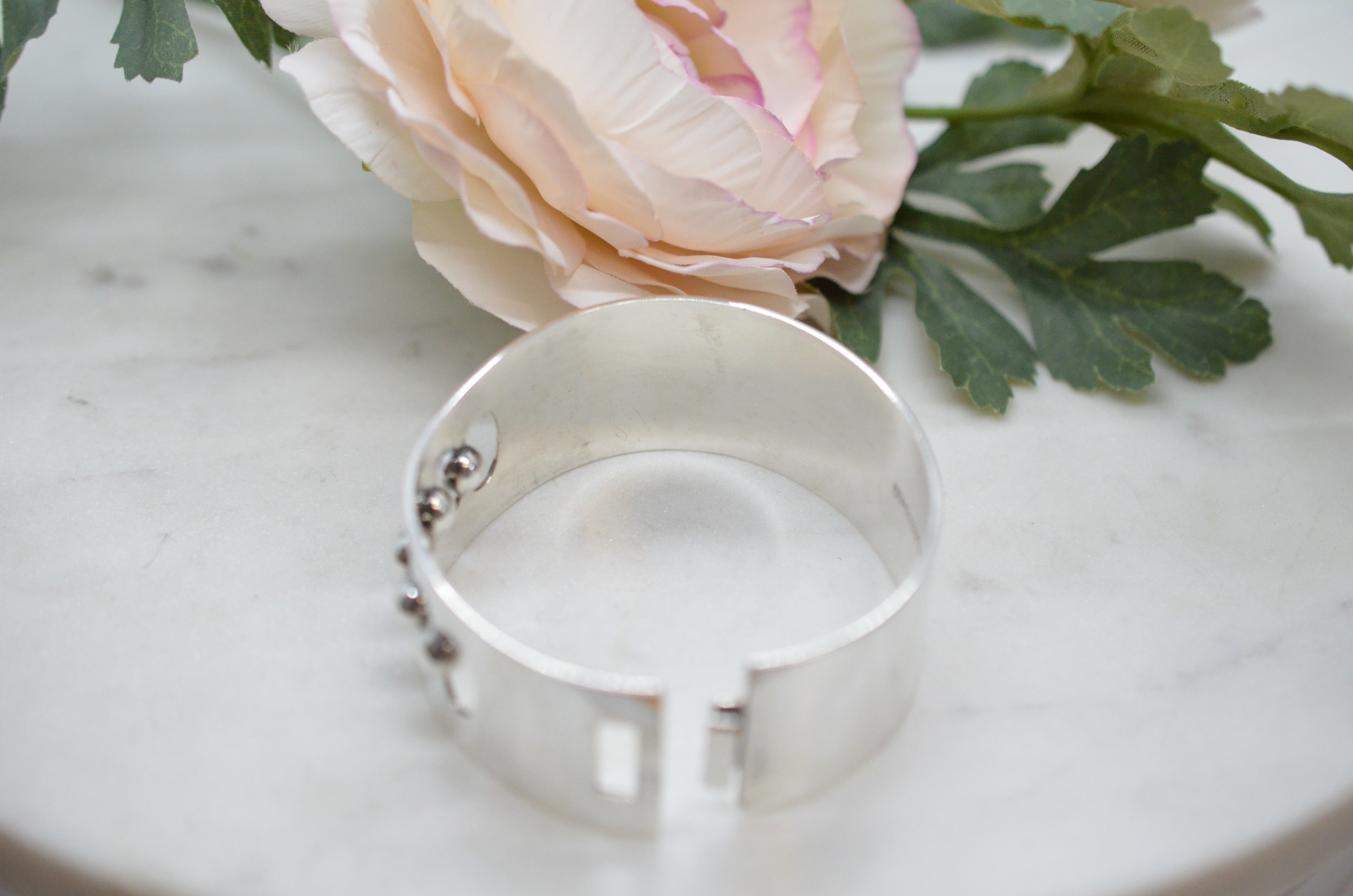 Vintage Kaunis Koru bangle in silver - 6