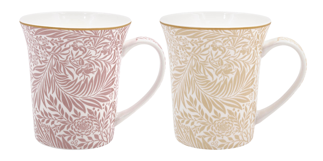 William Morris Larkspur Mix - 2-pack muggar i presentkartong
