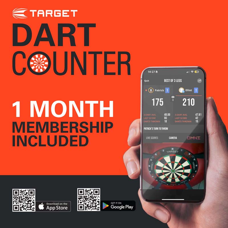 Target Dimitri van den Bergh 95K Swiss Points 22g - 6