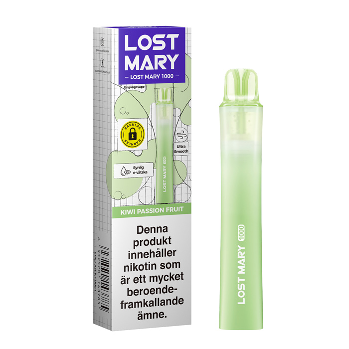 Lost Mary – Kiwi Passion Fruit (billigare i fysisk butik)