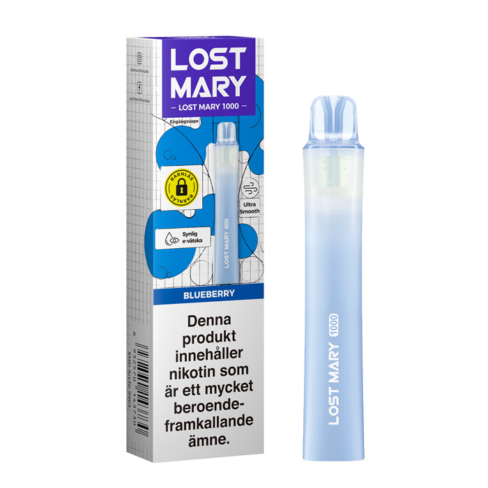 Lost Mary – Blueberry (billigare i fysisk butik)