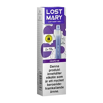 Lost Mary – Grape Ice  (billigare i fysisk butik)