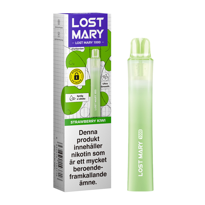 Lost Mary – Strawberry Kiwi (billigare i fysisk butik)