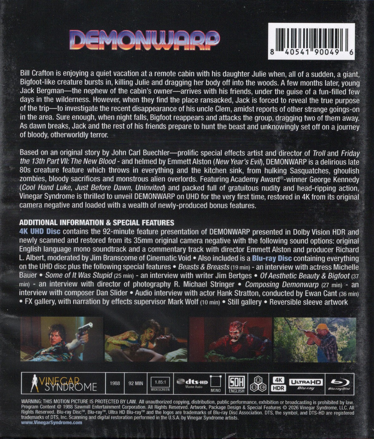 Demonwarp (ej svensk text) (4K Ultra HD + Blu-ray) - 2