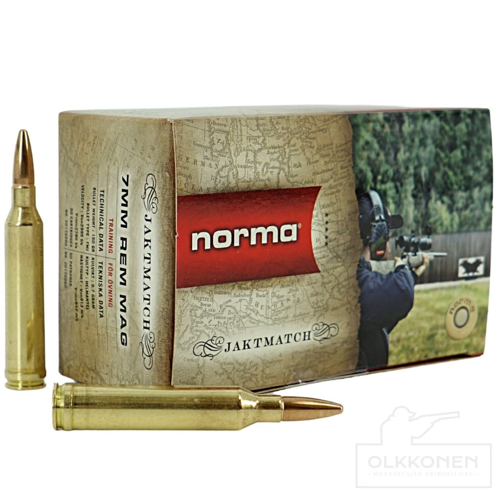 NORMA 7MM REM MAG 9,7G JAKTMATCH  FM