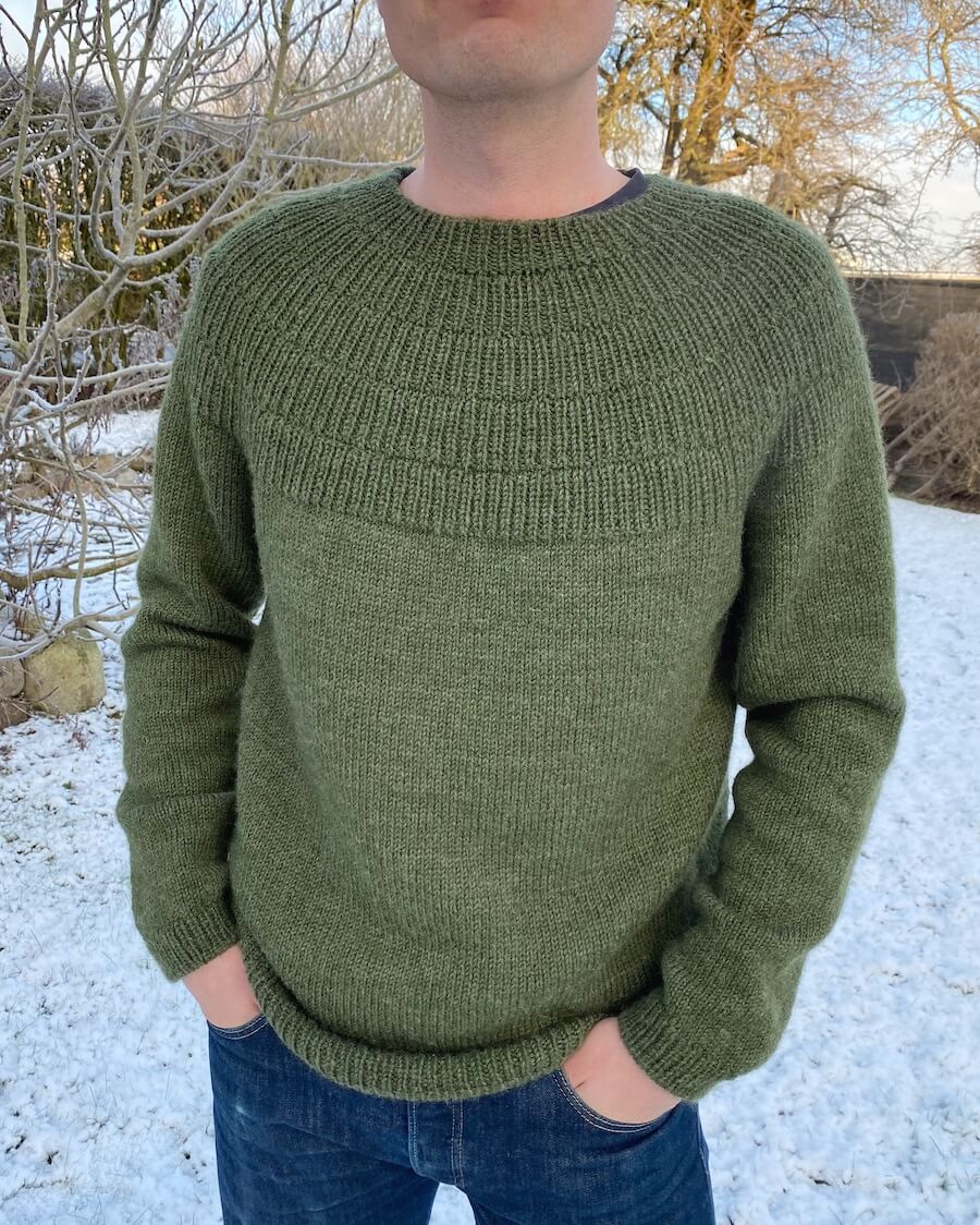 PetiteKnit Ankers tröja My Boyfriend´s Size (20 m st 4)