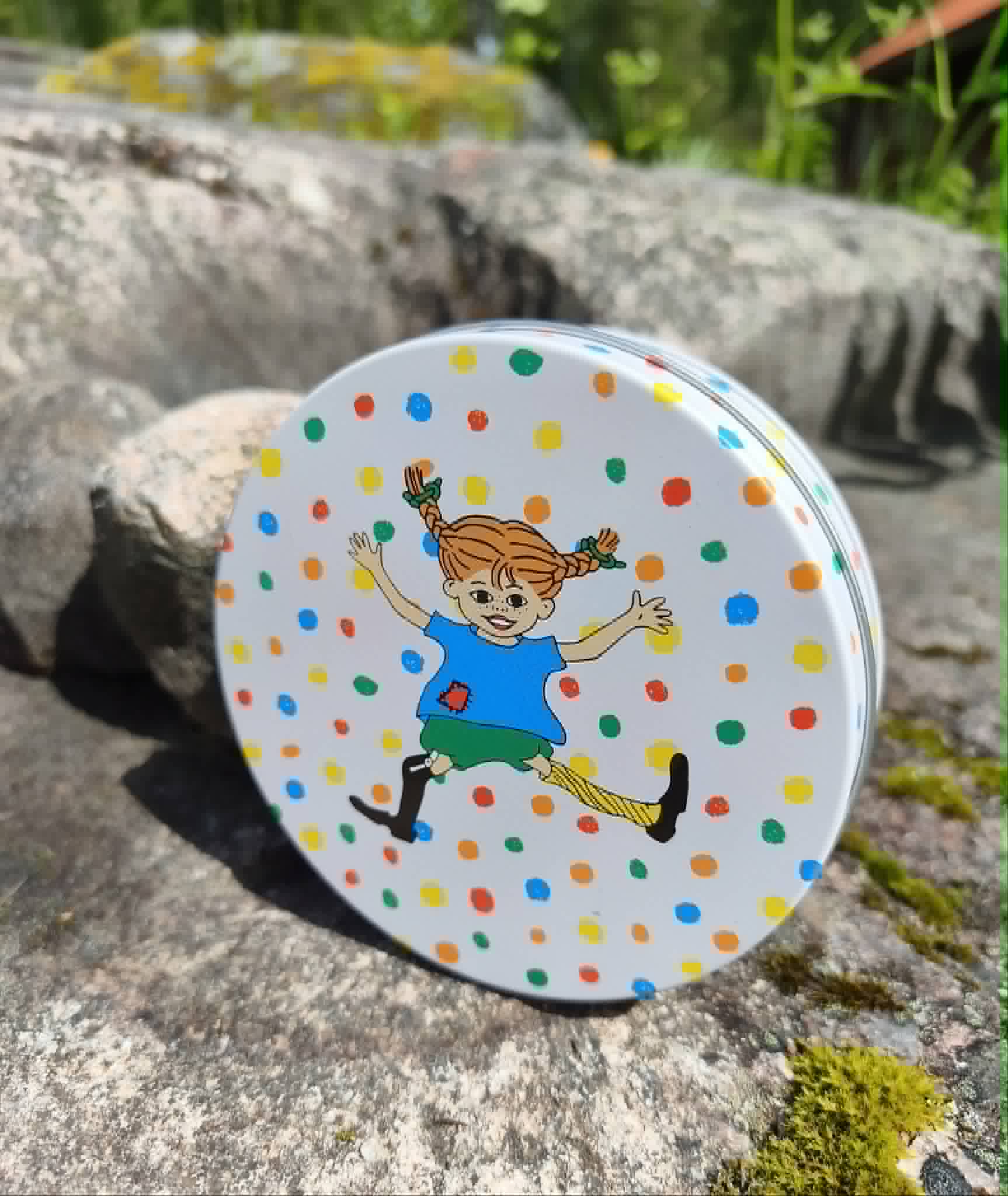 Plåtburk Pippi Prick