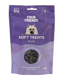 Four Friends Soft Treats Duck 200g