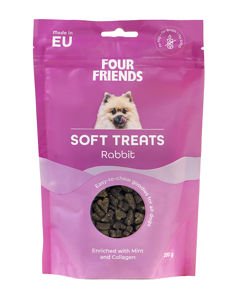 Four Friends  Soft Treats Rabbit 200g