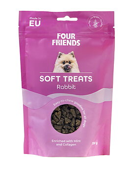 Four Friends  Soft Treats Rabbit 200g