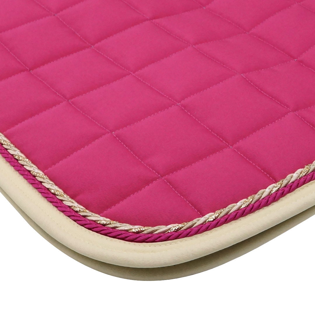 Hoppschabrak Ponny Cerise DD, 3sand/guld - 5