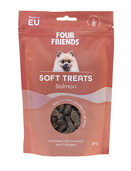Four Friends Soft Treats Salmon 200g