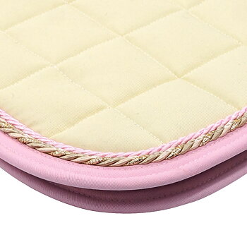 Hoppschabrak Ponny Vanilj DD, rosa/3sand