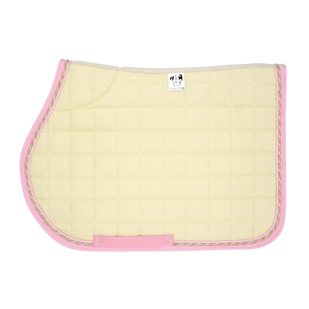 Hoppschabrak Ponny Vanilj DD, rosa/3sand