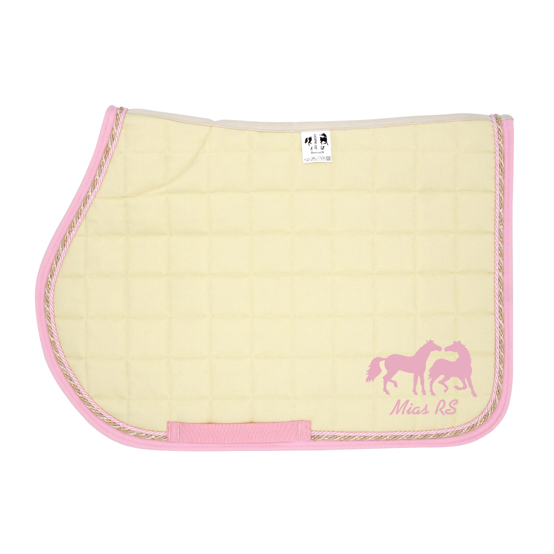 Hoppschabrak Ponny Vanilj DD, rosa/3sand - 4