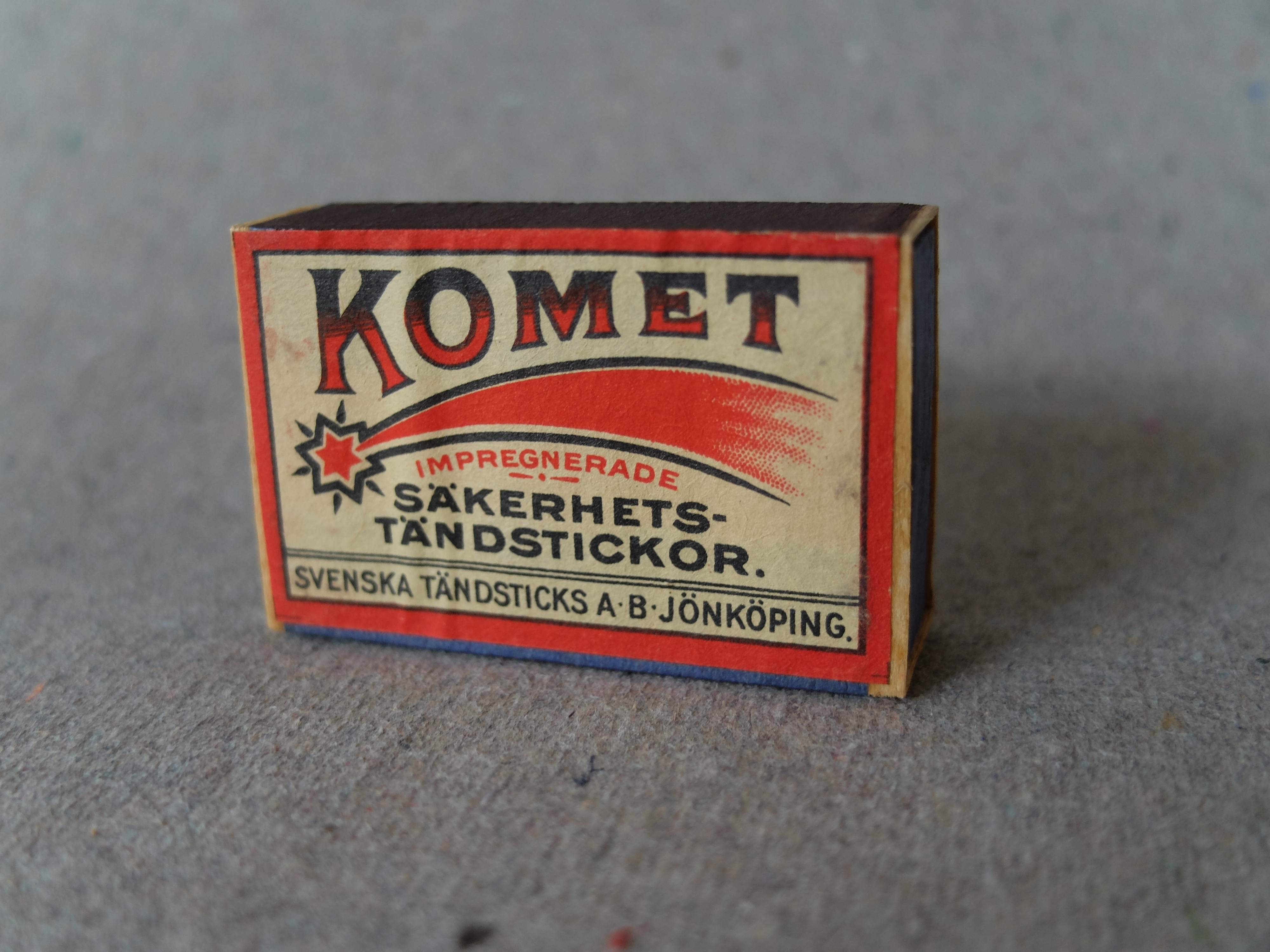 Tändsticksask/Komet