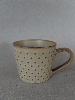 Te-mugg/Brun-prickig