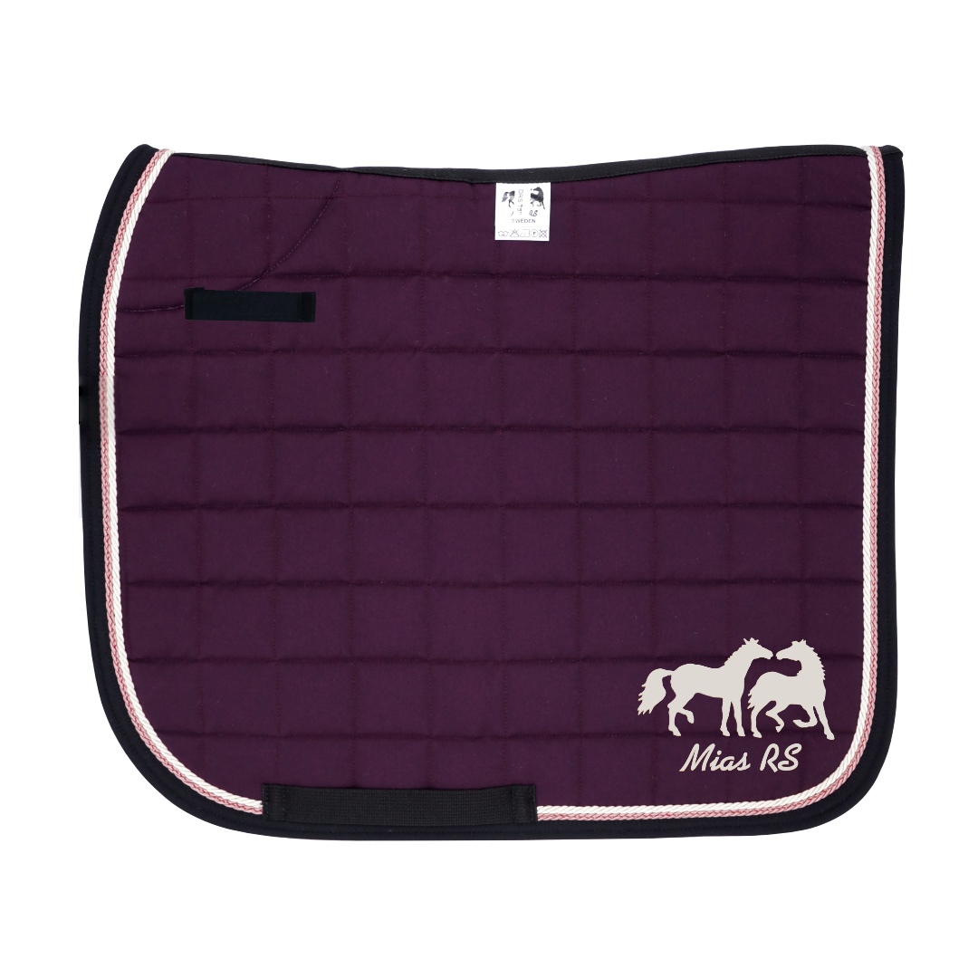 Dressyrschabrak Ponny Plommon DD, kitt/gammelrosa - 5