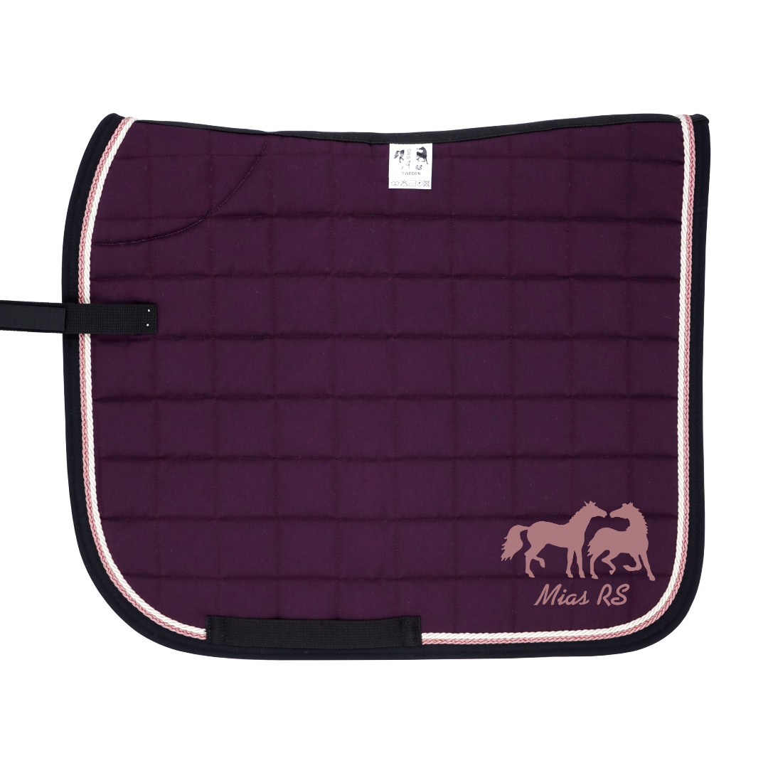 Dressyrschabrak Ponny Plommon DD, kitt/gammelrosa - 3