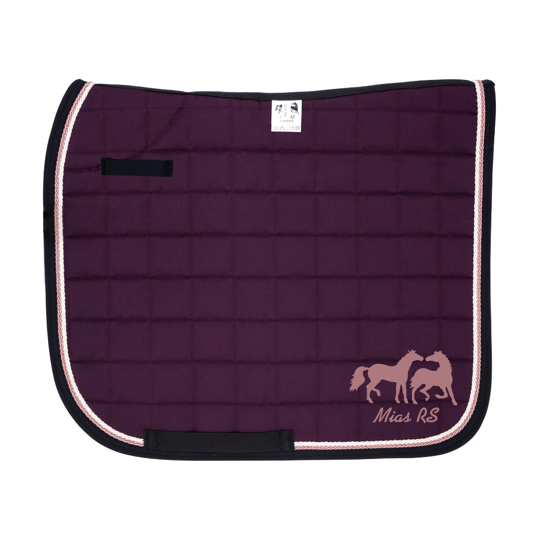 Dressyrschabrak Ponny Plommon DD, kitt/gammelrosa - 4