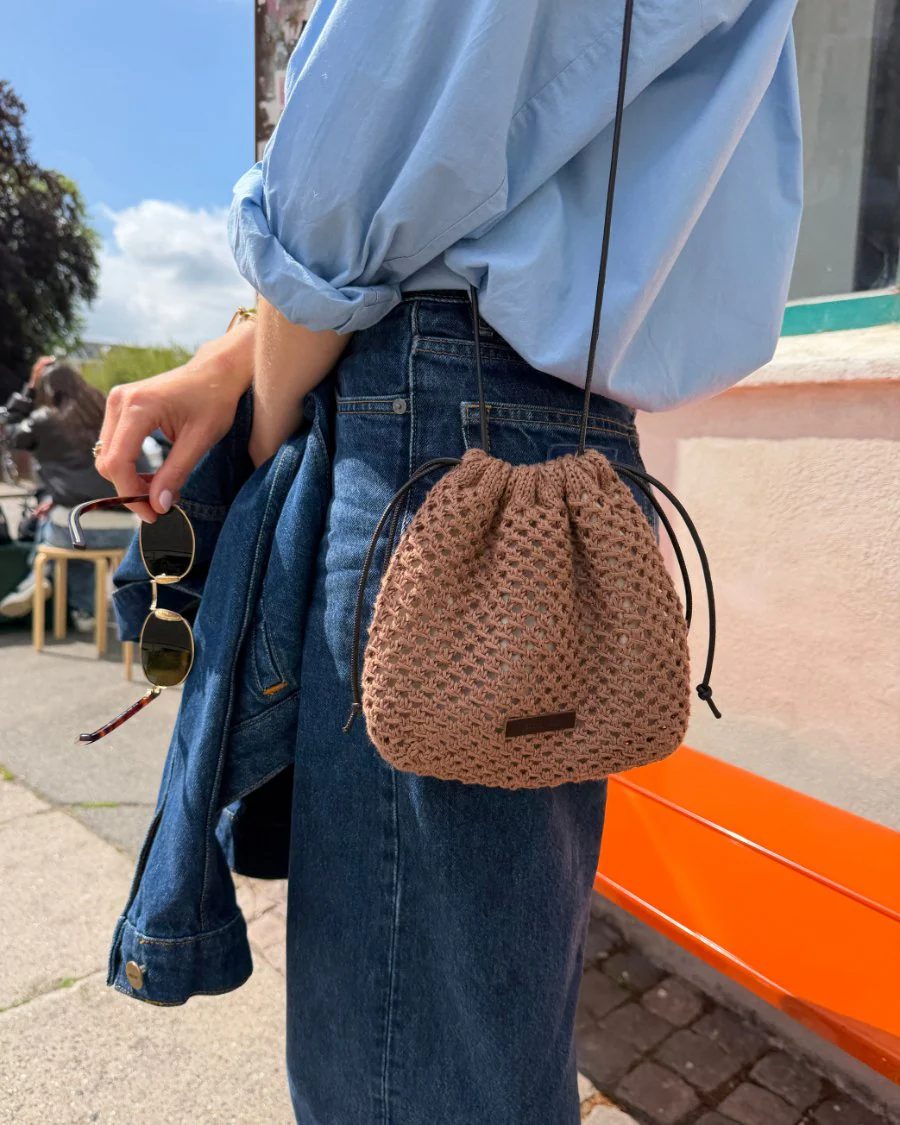 PetiteKnit Juno Satchel (21 m hålmönster st 3) - 6