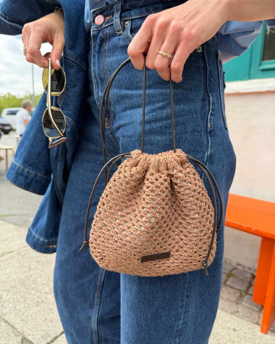 PetiteKnit Juno Satchel (21 m hålmönster st 3) - 4