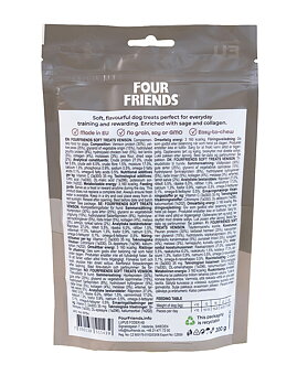 Four Friends Soft Treats Venison 200g