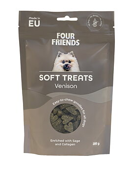 Four Friends Soft Treats Venison 200g