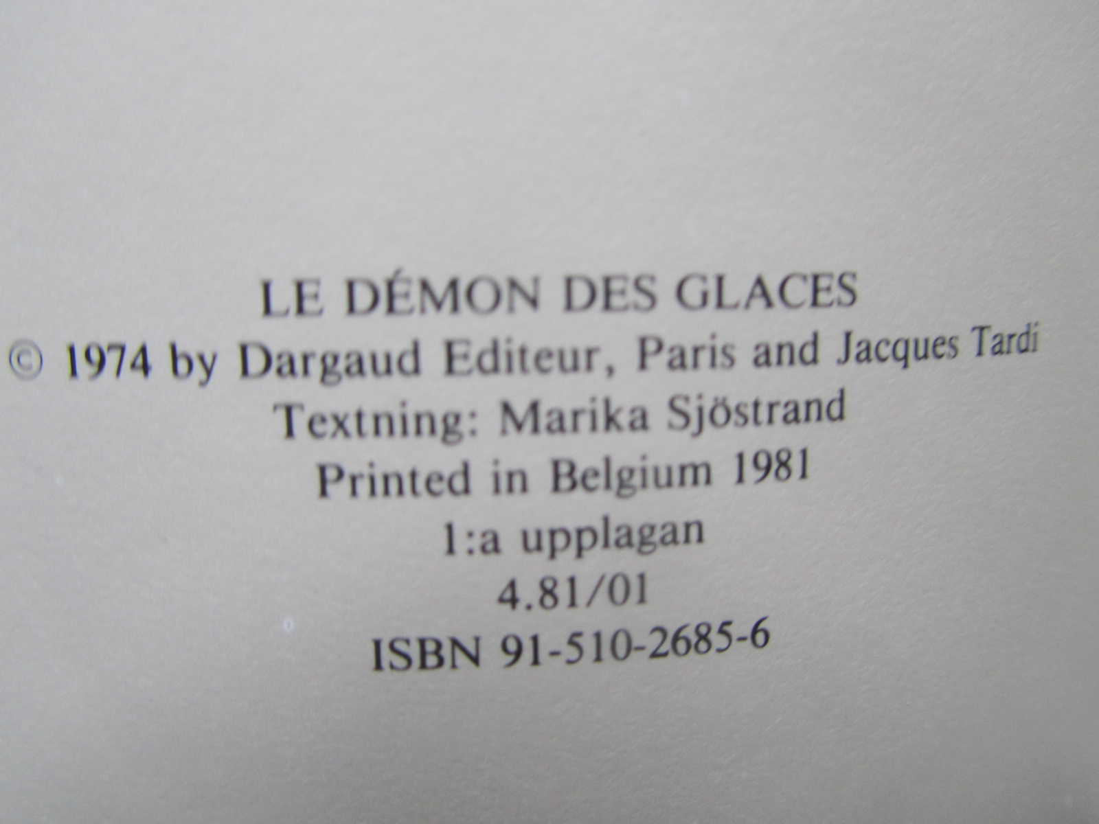 Tardi Ishavets demon - 3
