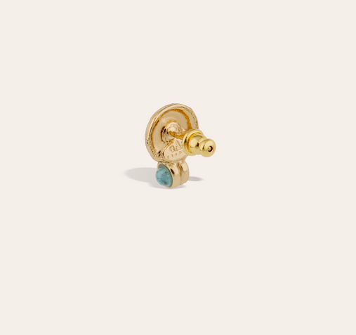 Amarante Cabochon Örhängen - Karneol