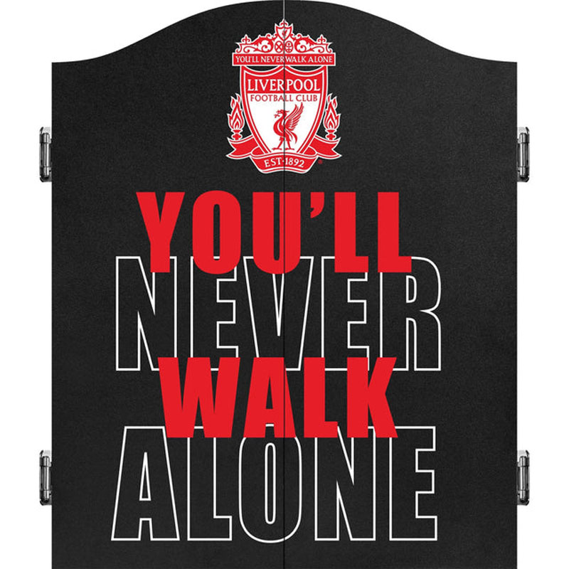 Liverpool FC Official Licensed  Dartskåp Röd YNWA Svart
